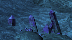 Screenshot of Dilithium Ore crystals