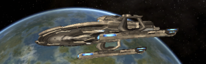 U.S.S. Zemark lieutenant Luce Liberia commanding
